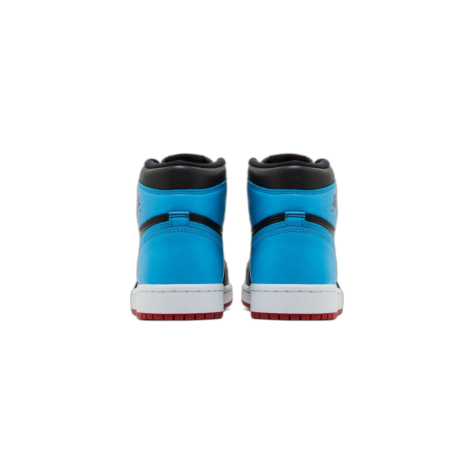 Air Jordan 1 High OG WMNS “UNC To Chicago” — Black/Dark Powder Blue-Gym Red (CD0461-046)
