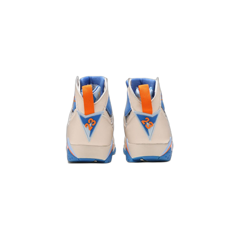 Air Jordan 7 — Pearl White/Bright Ceramic-Pacific Blue (304775-281)