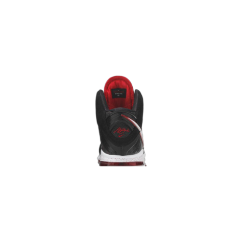Nike LeBron 8 "Heat" — Black/White-Varsity Red (417098-002)