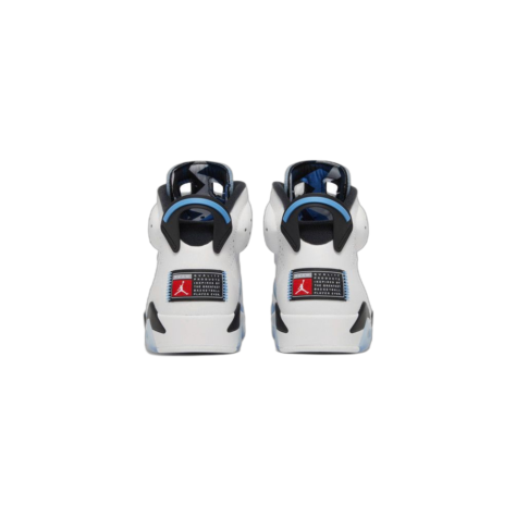 Air Jordan 6 “UNC” — University Blue/White-College Navy-Black (CT8529-410)