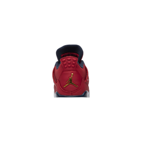 Air Jordan 4 SE “FIBA” — Gym Red/White-Metallic Gold-Obsidian (CI1184-617)