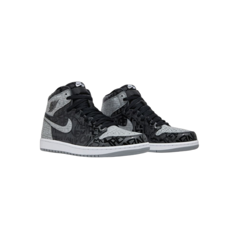 Air Jordan 1 High OG “Rebellionaire” — Black/White-Particle Grey (555088-036)