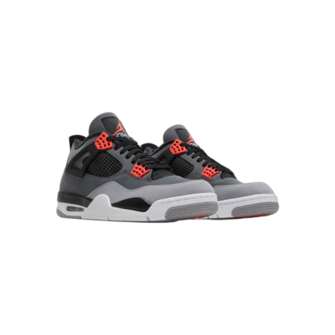 Air Jordan 4 “Infrared” — Dark Grey/Infrared 23-Black-Cement Grey (DH6927-061)