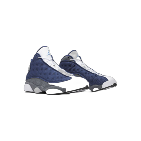 Air Jordan 13 “Flint” — Navy/Flint Grey-White-University Blue (414571-404)