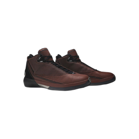 Air Jordan 22 “Basketball” 2007 — Black/Amber (Basketball Leather) (316238-002)