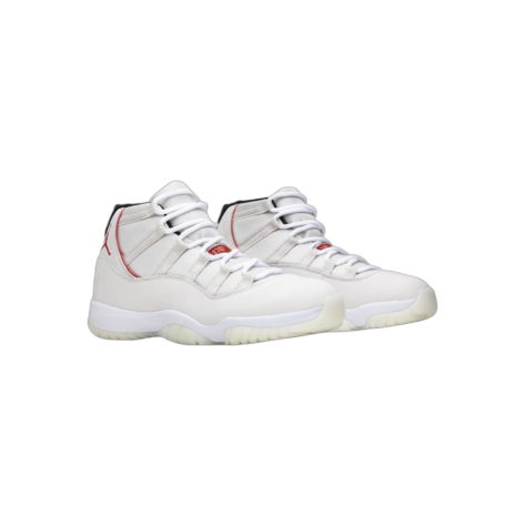 Air Jordan 11 — Platinum Tint/Sail-University Red (378037-016)