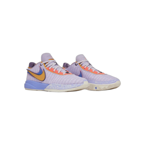 Nike LeBron 20 “Violet Frost” — Violet Frost/Metallic Gold-Purple Pulse (DJ5423-500)