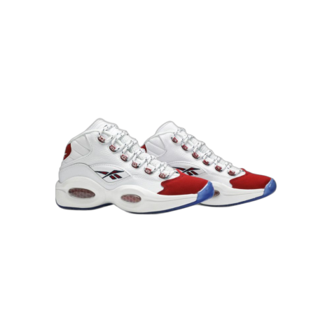 Reebok Question Mid OG “Red Toe” — Footwear White/Footwear White-Power Red (FY1018)