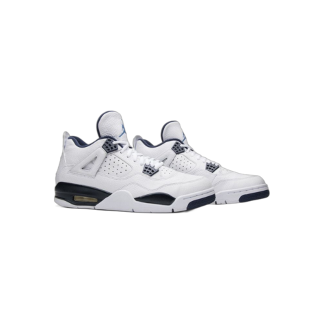 Air Jordan 4 “Columbia” — White/Legend Blue-Midnight Navy (314254-107)