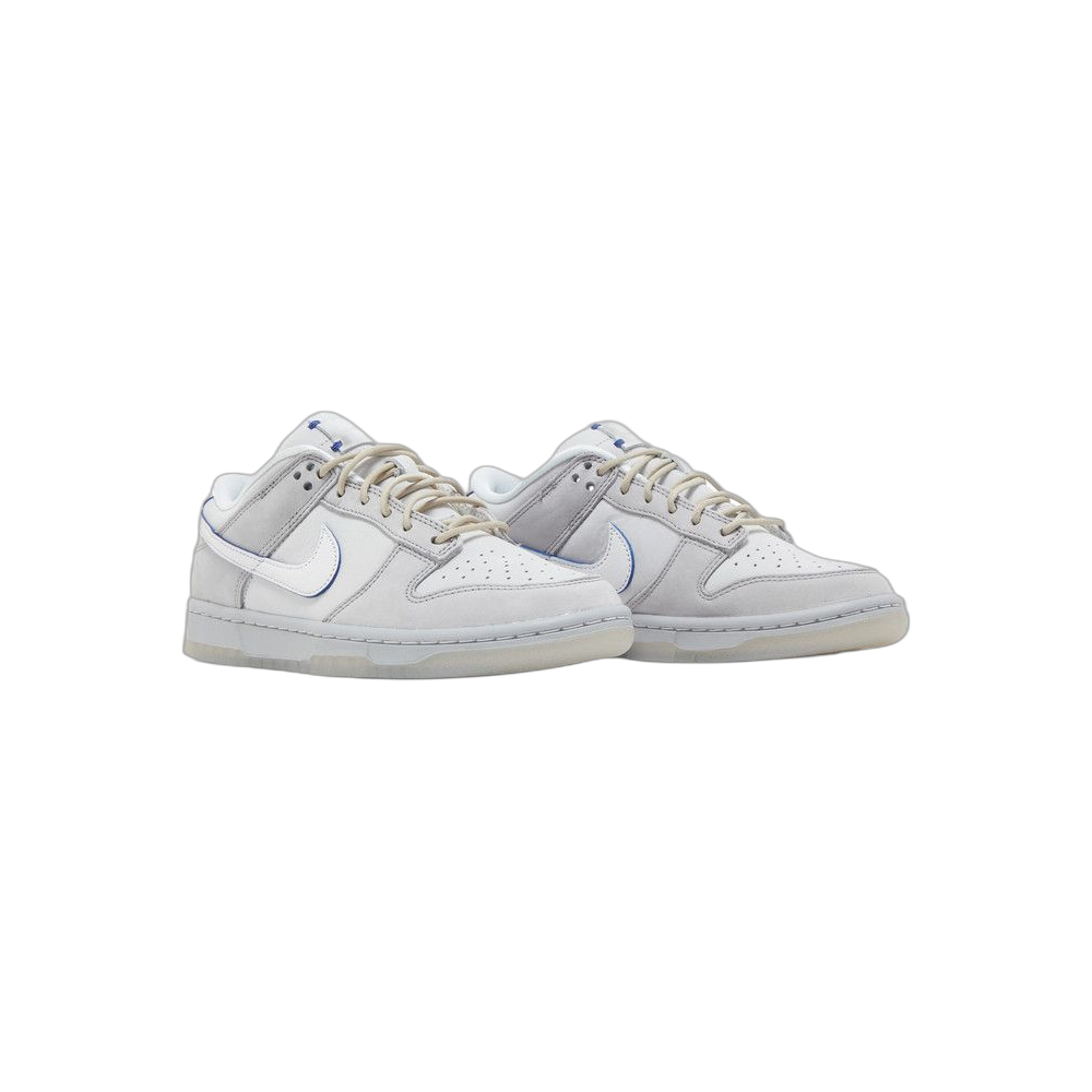 Nike Dunk Low “Wolf Grey” — Pure Platinum/White-Wolf Grey-Old Royal (DX3722-001)