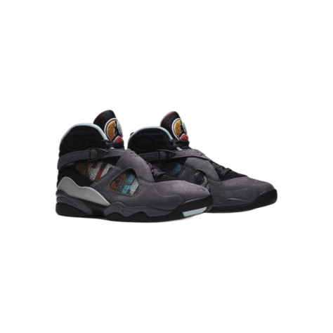 Air Jordan 8 N7 Pendleton — Thunder Grey/Light Graphite-Gold Suede-Black (CQ9601-001)
