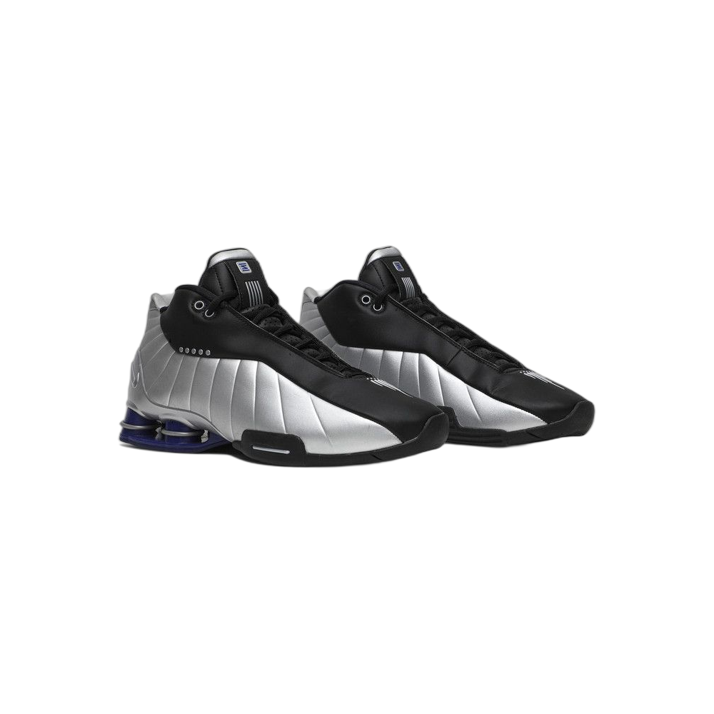 Nike Shox BB4 — Black/Metallic Silver-Lapis (AT7843-001)