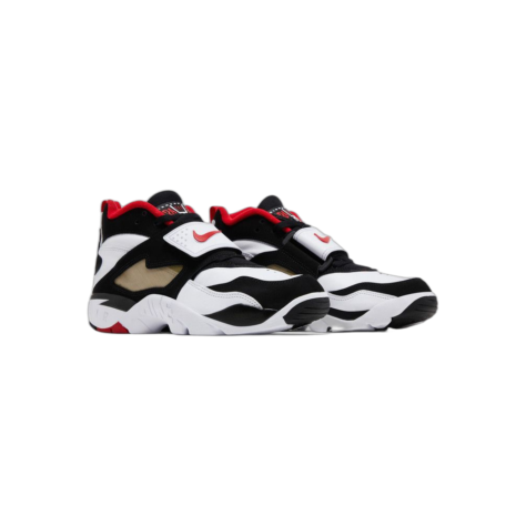 Nike Air Diamond Turf "49ers" 2017 — White/Black-Sport Red (309434-105)