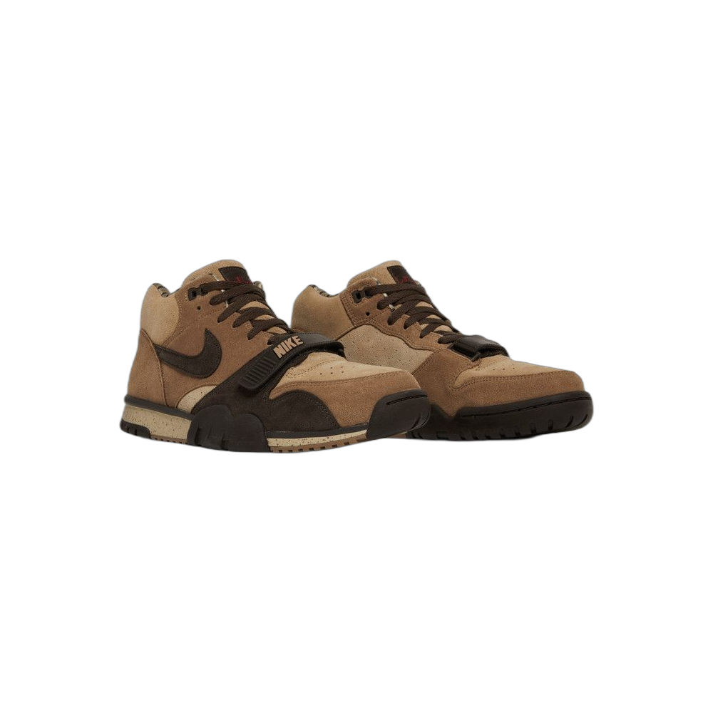 Nike Air Trainer 1 “Shima Shima” — Hay/Baroque Brown-Taupe-Varsity Red (DV6998-200)