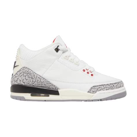 Air Jordan 3 GS Kids "White Cement"