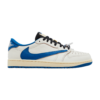 Jordan 1 Retro Low OG SP Fragment x Travis Scott Sail Military Blue