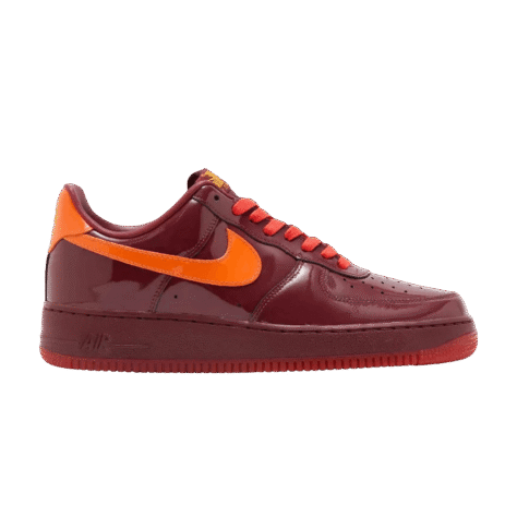 Nike Air Force 1 Low 'Patent Leather Dark Team Red'