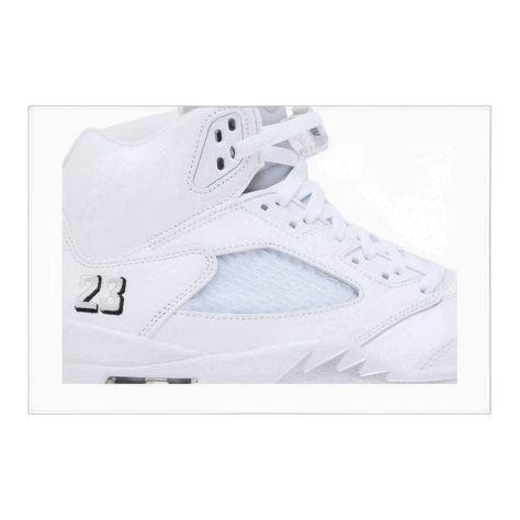Air Jordan 5 Retro 'White Metallic' 2026
