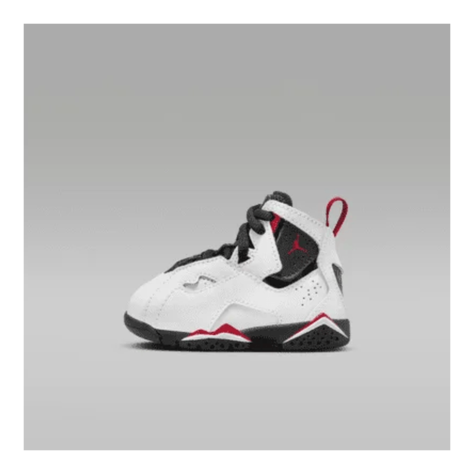 Jordan True Flight White Varsity Red Black (TD)