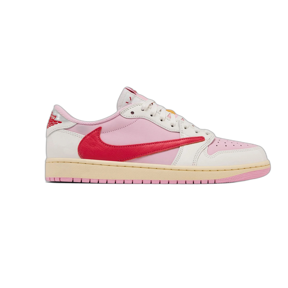 Travis Scott x Air Jordan 1 Retro Low OG 'Sail Tropical Pink'