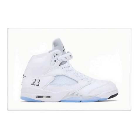Air Jordan 5 Retro 'White Metallic' 2026