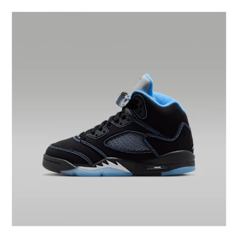 Jordan 5 Retro Black University Blue (2026) (GS)