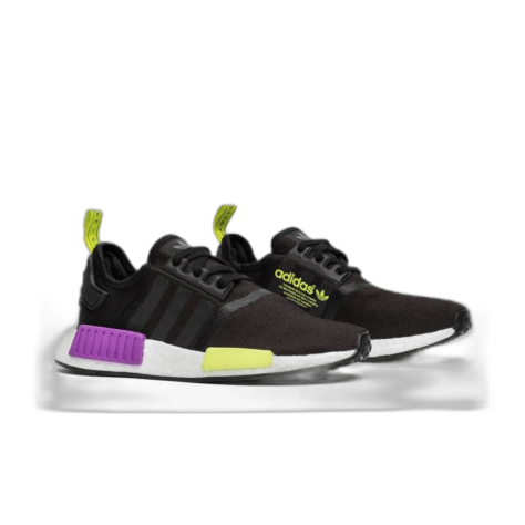 adidas NMD R1 Core Black Shock Purple