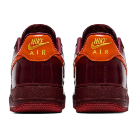 Nike Air Force 1 Low 'Patent Leather Dark Team Red'
