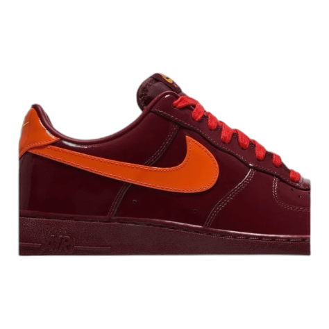 Nike Air Force 1 Low 'Patent Leather Dark Team Red'