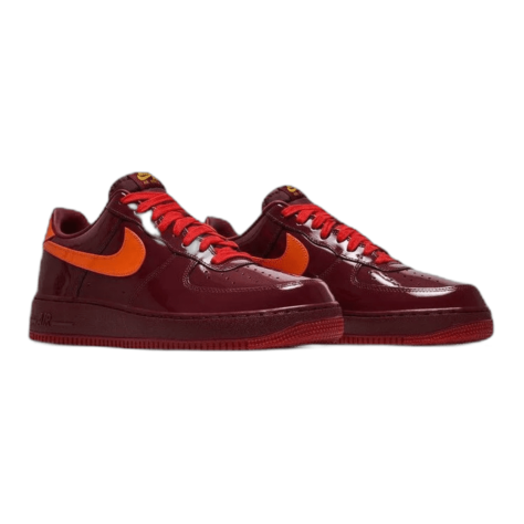 Nike Air Force 1 Low 'Patent Leather Dark Team Red'