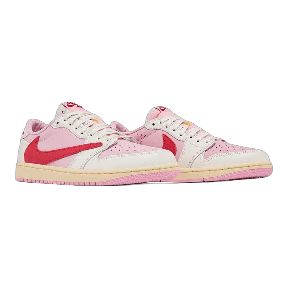 Travis Scott x Air Jordan 1 Retro Low OG 'Sail Tropical Pink'