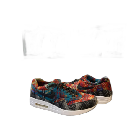 Nike Air Max 1 QS Pendleton Black (variant) — Medium Fuchsia/Black (918620-541)