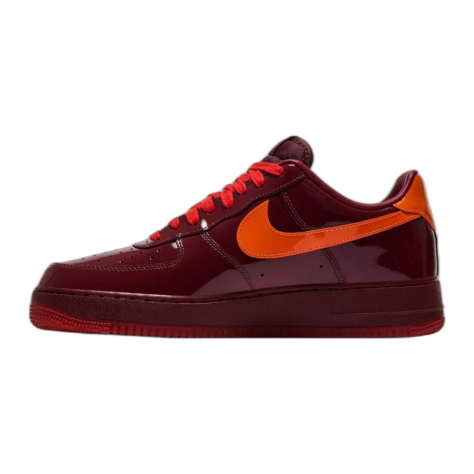 Nike Air Force 1 Low 'Patent Leather Dark Team Red'