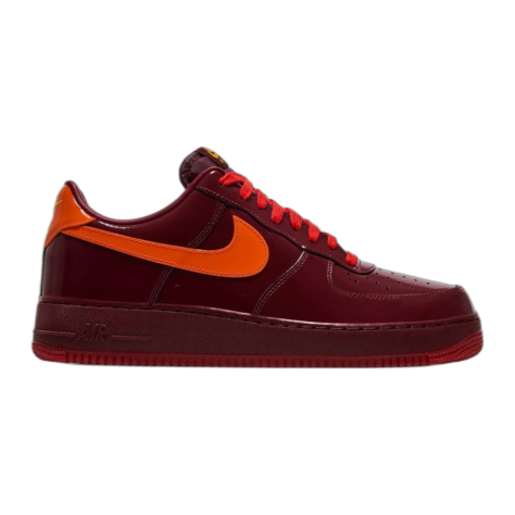 Nike Air Force 1 Low 'Patent Leather Dark Team Red'