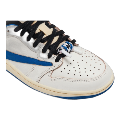 Jordan 1 Retro Low OG SP Fragment x Travis Scott Sail Military Blue