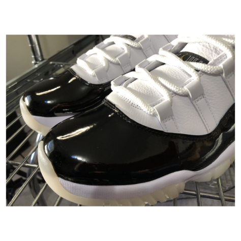 Air Jordan 11 “Gratitude” — White/Black-Metallic Gold (CT8012-170)