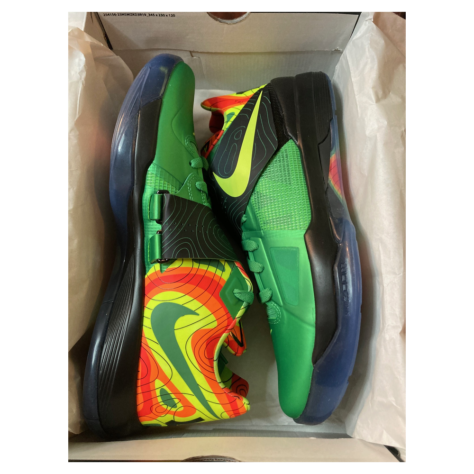 Nike KD 4 “Weatherman” — Lush Green/Volt-Black-Team Orange (FN6247-300)