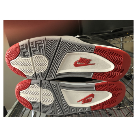 Air Jordan 4 “Bred Reimagined” — Black/Fire Red-Cement Grey (FV5029-006)