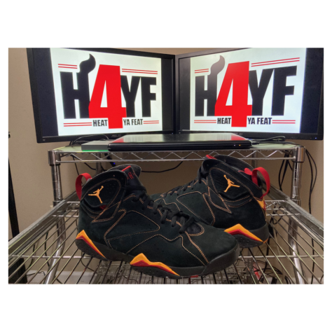 Air Jordan 7 “Citrus” — Black/Citrus-Varsity Red (304775-081)