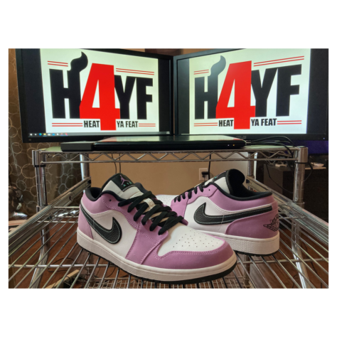 Air Jordan 1 Low "Violet Shock" — Violet Shock/Black-Tropical Twist-Violet Shock (CK3022-503)