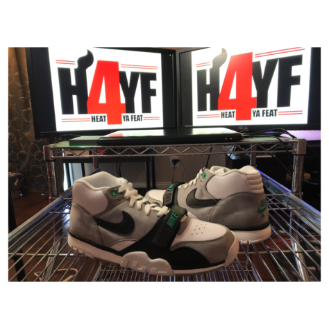 Nike Air Trainer 1 Mid “Chlorophyll” — White/Black-Medium Grey (DM0521-100)