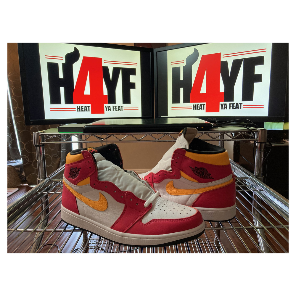 Air Jordan 1 High OG “Light Fusion Red” — Light Fusion Red/White-Laser Orange-Black (555088-603)