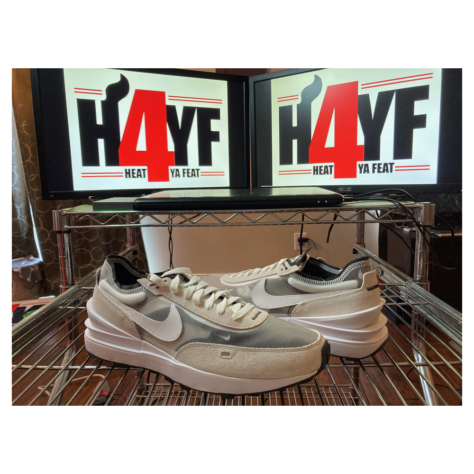 Nike Waffle One “Summit White” — Summit White/White-Black-Orange (DA7995-100)