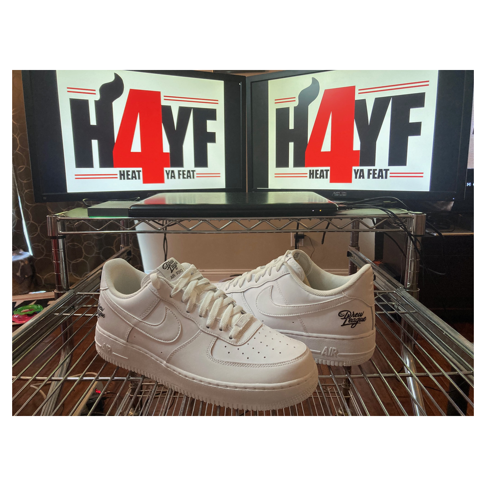 Nike Air Force 1 “Drew League” — White/White-Black (CZ4272-100)