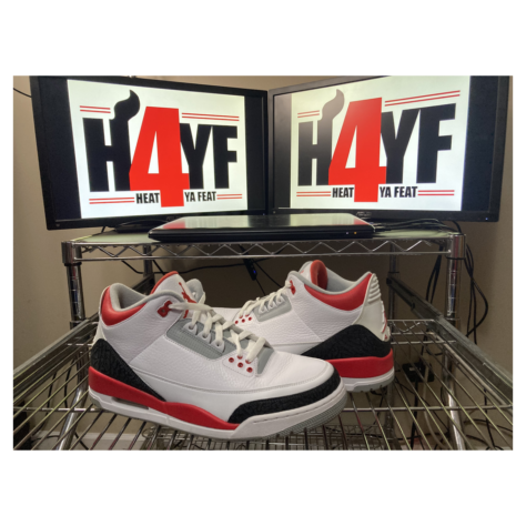 Air Jordan 3 “Fire Red” — White/Fire Red-Silver-Black (136064-120)