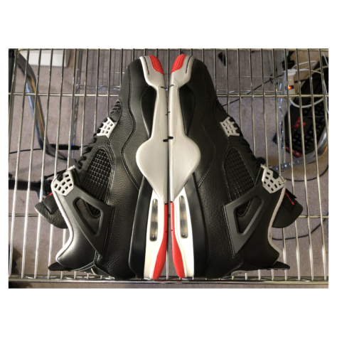 Air Jordan 4 “Bred Reimagined” — Black/Fire Red-Cement Grey (FV5029-006)