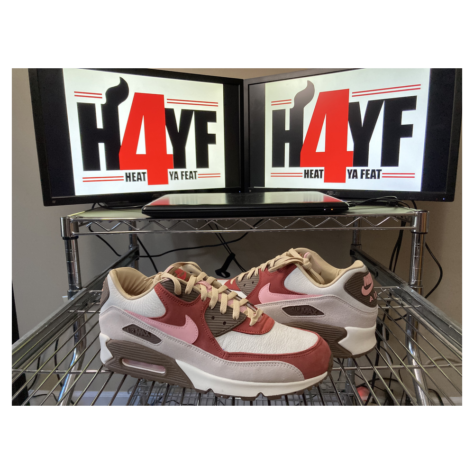 Nike Air Max 90 “Bacon” — Sail/Straw-Medium Brown-Sheen (CU1816-100)