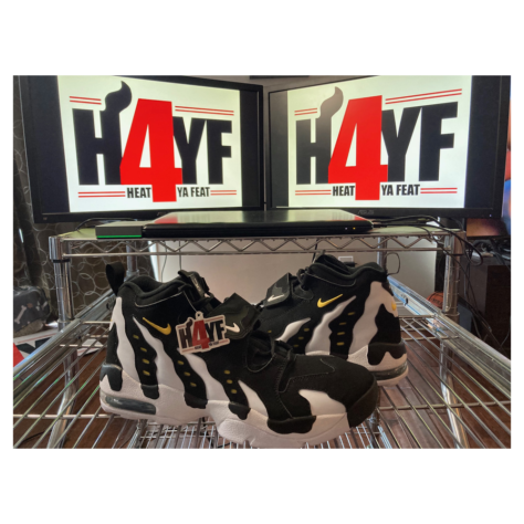 Nike Air DT Max 96 — Black/White-Varsity Maize (HM8249-001)