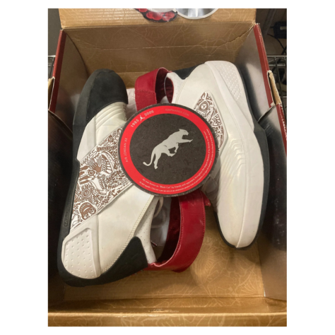 Air Jordan 20 "White Laser" — White/Varsity Red-Black (310455-161)