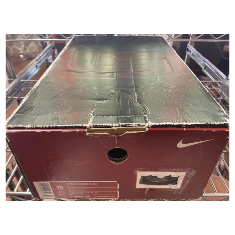 Nike Lebron Zoom 2 Low "Trip Black" — Black/Black-Anthracite (310845-001)